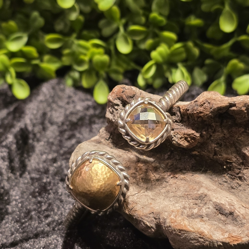 Hinged Cuff Silvertone Bracelet - image 3